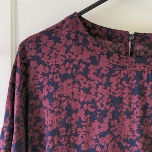 Uniqlo patterned blouse